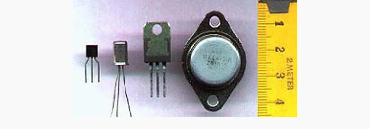 Gambar 2.6 Transistor through-hole 