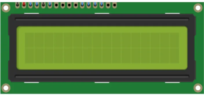 Gambar 2.2 LCD Hitachi HD44780 