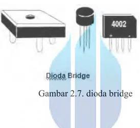 Gambar 2.7. dioda bridge 