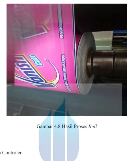 Gambar 4.8 Hasil Proses Roll 