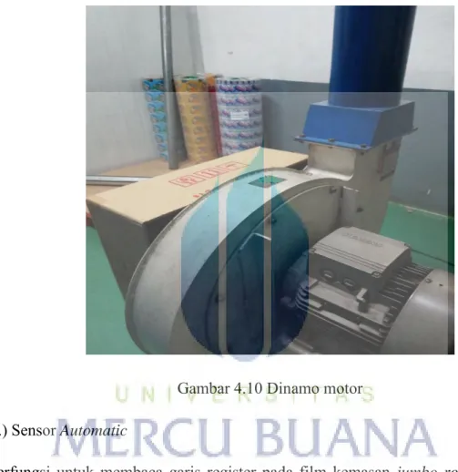 Gambar 4.10 Dinamo motor   G.) Sensor Automatic 
