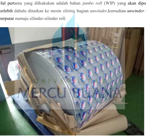 Gambar 4.3  Jumbo roll 