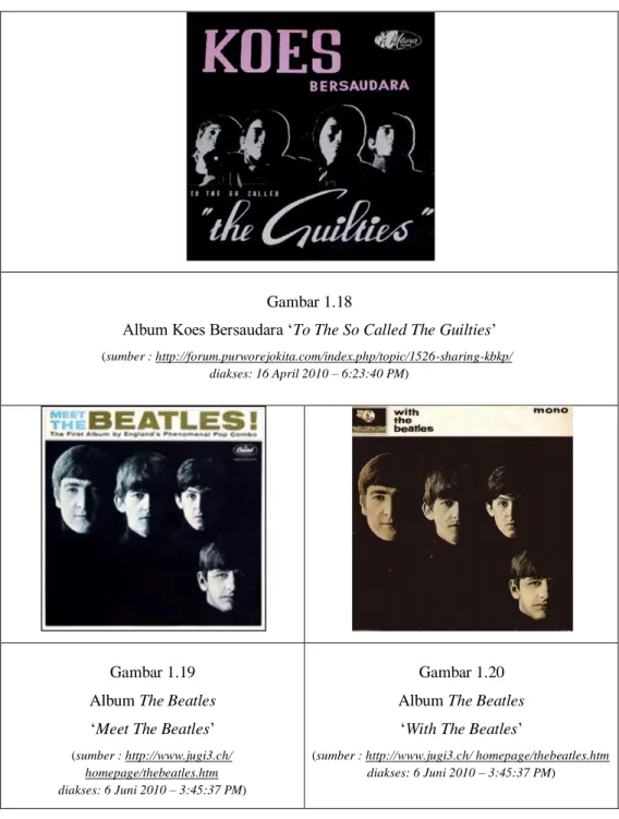 Gambar 1.19  Album The Beatles 