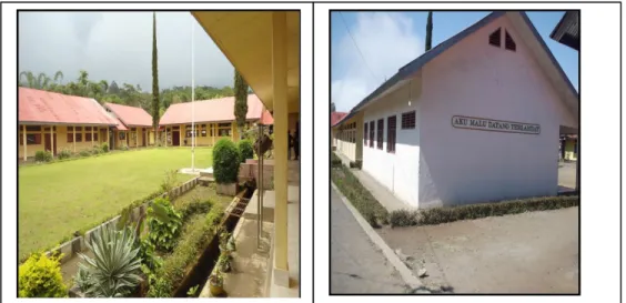 Gambar 4.1:Gedung sekolah SMPN 3 Golewa   (Doc. Neldis Ruto 30 Oktober 2015) 