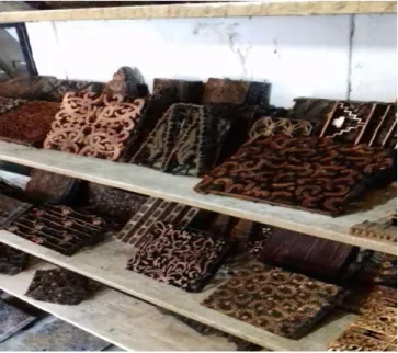 Gambar 2. Hasil Industri Canting Cap di Kodya Pekalongan 