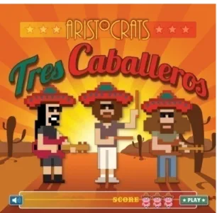 Gambar 24. Cover Album The Aristocrats – Tres Caballeros  Sumber https://google.com