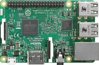 Gambar 3.1 Raspberry Pi 3 Model B 