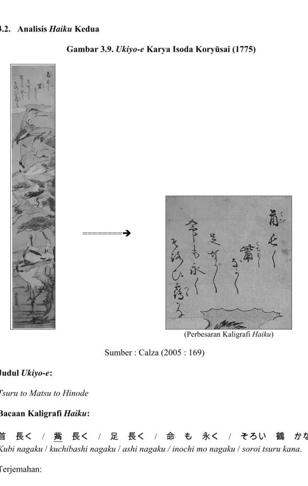 Gambar 3.9. Ukiyo-e Karya Isoda Koryūsai (1775) 