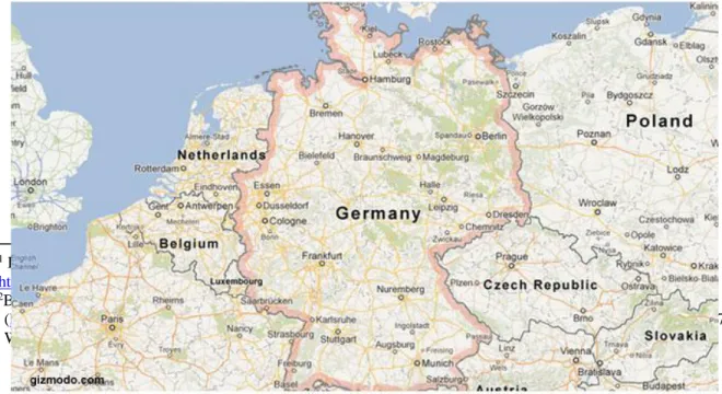 Gambar 2.4  Peta Negara Jerman 