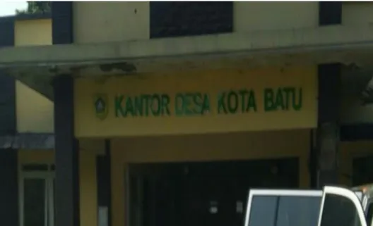Gambar 1 : Lokasi Kantor Desa Kota Batu 