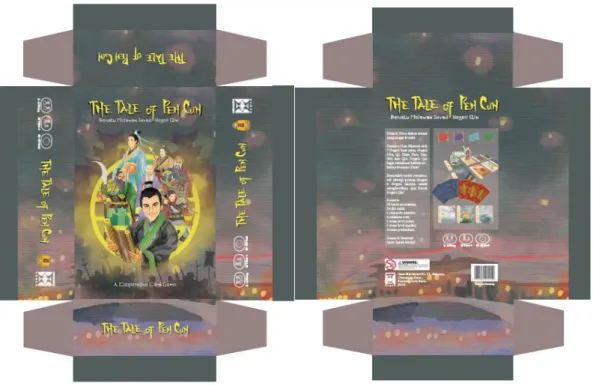Gambar IV.3 Layout Packaging  Sumber: Data Pribadi (2018) 