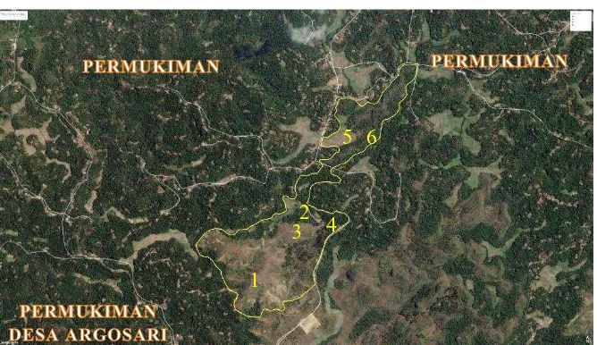 Gambar 1. 5 Kondisi Lingkungan Site Kalibangkang Nature Park (Sumber : Google Earth, 2016) 