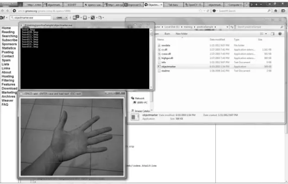 Gambar 3.4 Pembuatan info.txt dengan objectmarker 