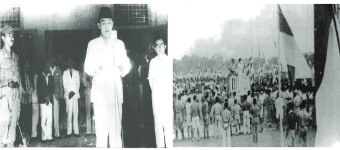 Gambar 6.1 Peristiwa Proklamasi Kemerdekaan Republik Indonesia