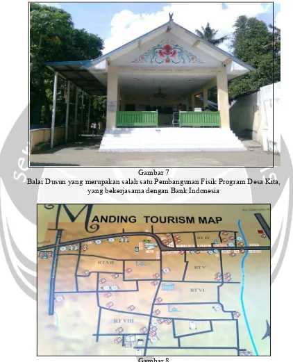 Gambar 7  Balai Dusun yang merupakan salah satu Pembangunan Fisik Program Desa Kita, 