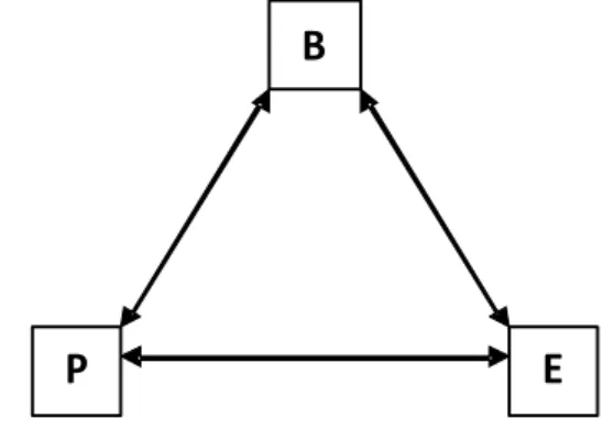 Gambar 1. Reciprocal determinism  10,11