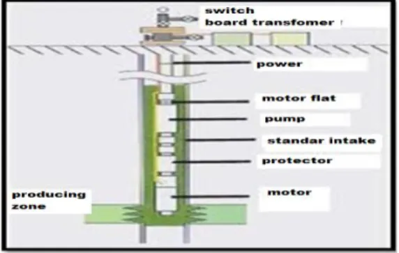 Gambar 3.4. Electric Submersible Pump (ESP) 