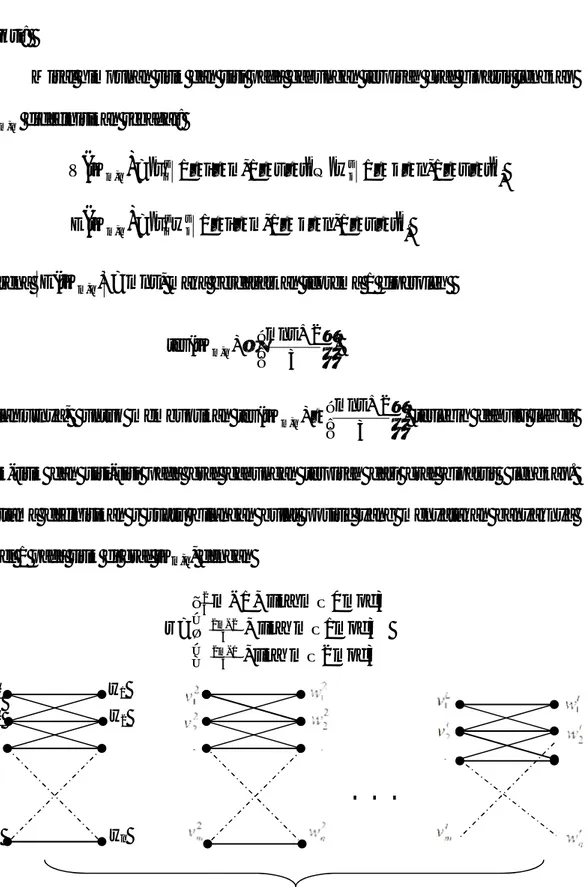 Gambar 1. Graf Gabungan Bipartit lengkap tK m,n