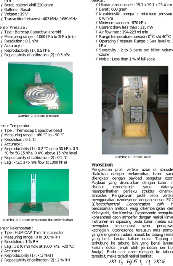 Gambar 2. Sensor pressure 
