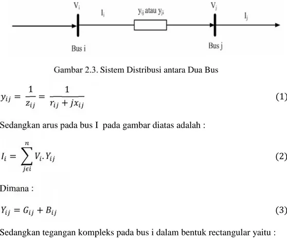 Gambar 2.3. Sistem Distribusi antara Dua Bus