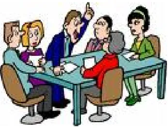 Gambar 1.1. Focused Group Discussion   c. Metode Delphi 