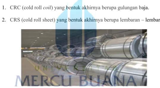 Gambar 4. 11 Hasil akhir produksi Cold Rolling Mill Plant Berupa CRC 