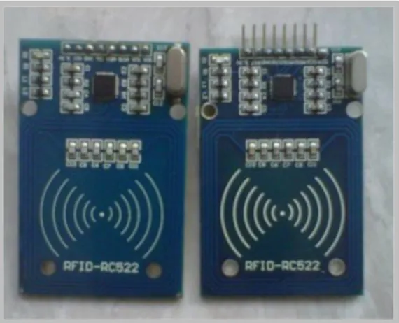 Gambar 2.1  Tampilan RFID Mifare RC522 