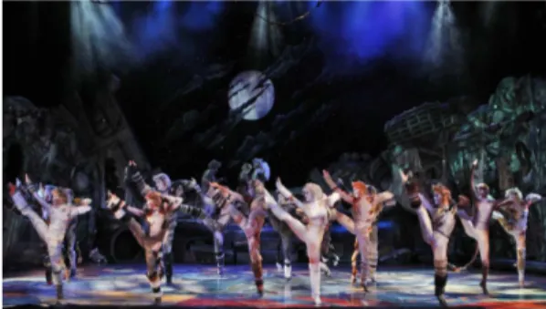Gambar 2.34 Cats karya Andrew Lloyd Webber,Broadway (2012)  Sumber : www.chicagotheaterbeat.com 