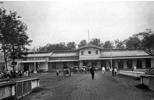 Gambar II.7 Stasiun Bandung Tahun 1932      Sumber:www.google.com   