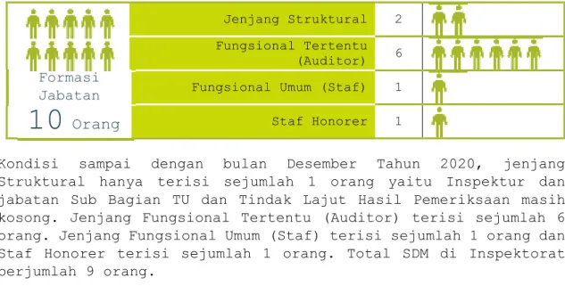 Gambar 4. Komposisi SDM Inspektorat 