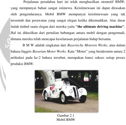 Gambar 2.1 Mobil BMW 
