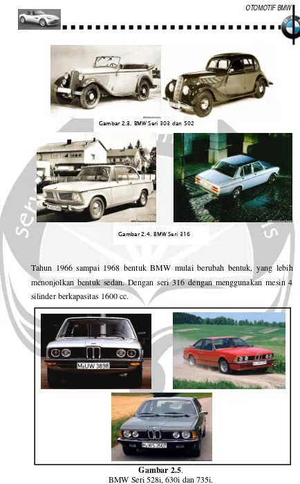 Gambar 2.3. BMW Seri 303 dan 502 