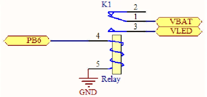 Gambar 3.10 Rangkaian Relay 