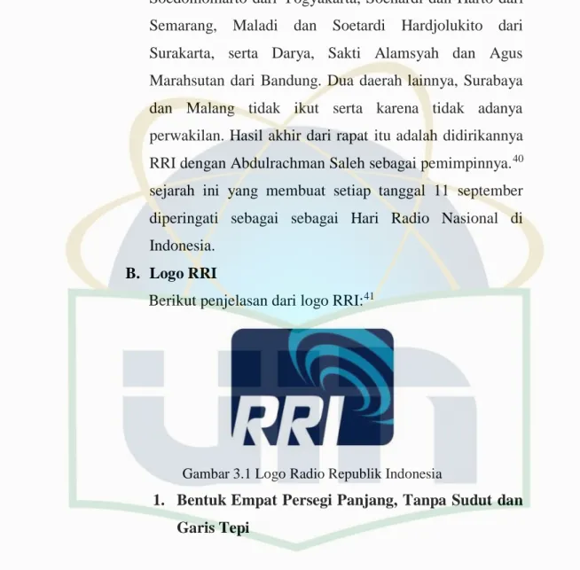 Gambar 3.1 Logo Radio Republik Indonesia 