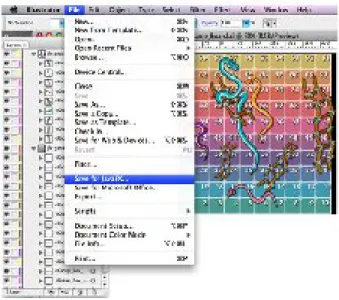 Gambar 2.3 Plugin untuk JavaFX yang terdapat di Adobe Illustrator (http://javafx.com, Oracle Corp, 2011)