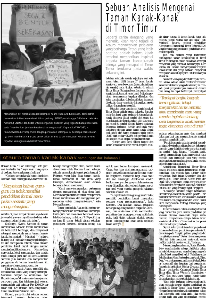 Foto arsip OCPI/UNTAET
