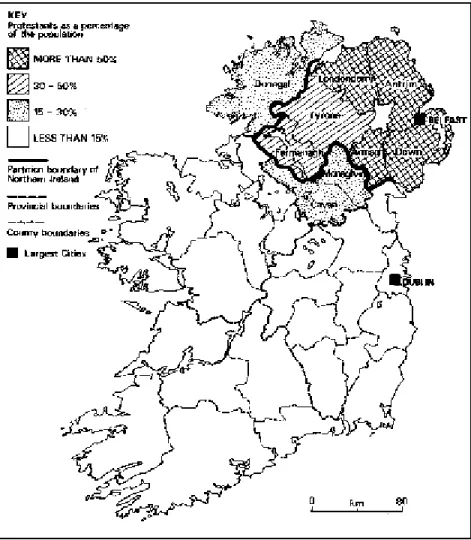 Gambar 2. Demografi Religi Irlandia Utara  Sumber: (CAIN, n.d.) 
