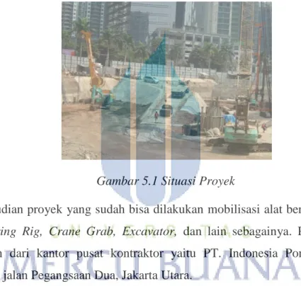 Gambar 5.1 Situasi Proyek 