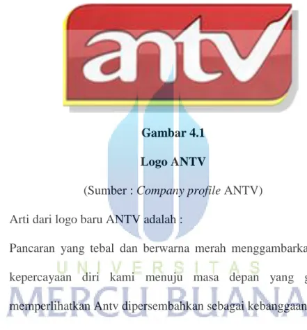 Gambar 4.1   Logo ANTV  
