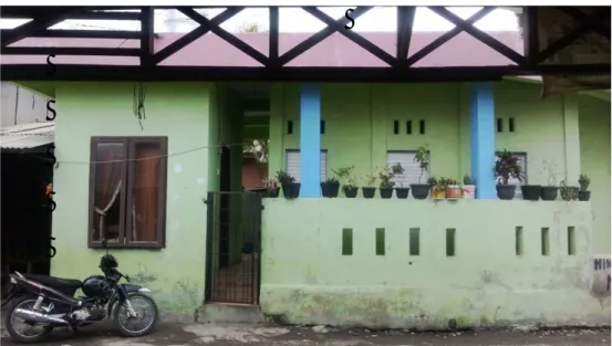 Gambar 4.1 : Bangunan MCK+ di Lorong Ujung Tanjung I Tampak Depan 