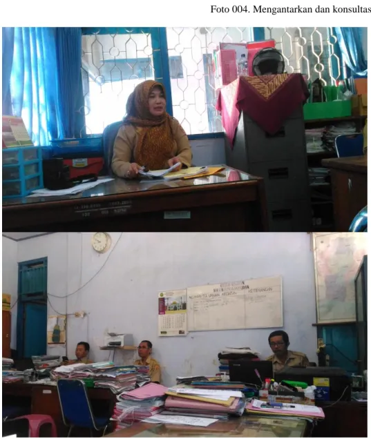 Foto 005-006. Rapat Rutin  Bulanan PPTK