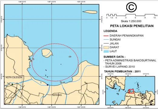 Gambar 4. Peta Teluk Banten 