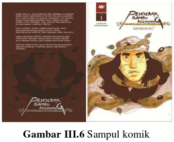 Gambar III.7 layout isi komik  