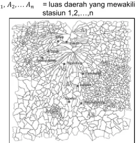 Tabel 3. Rekap Data Rata-rata Curah Hujan  Metode Aritmatika atau Rata-rata Aljabar 