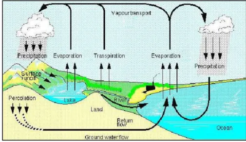 Gambar 1. DAS sebagai suatu sistem hidrologi