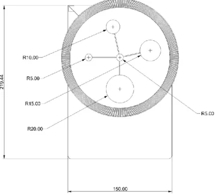 Gambar 6. Gambar Teknik Roda Gigi 