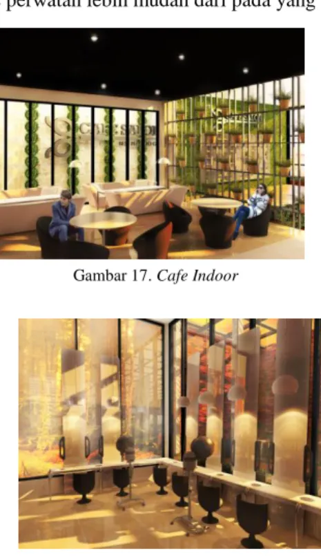Gambar 17. Cafe Indoor 