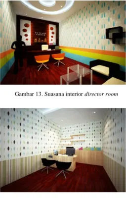 Gambar 13. Suasana interior director room 