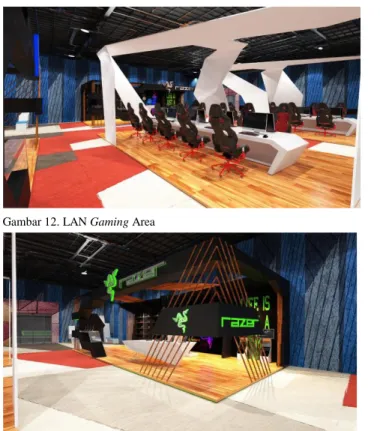 Gambar 12. LAN Gaming Area 