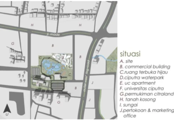 Gambar  1. Tapak Luar Perancangan 